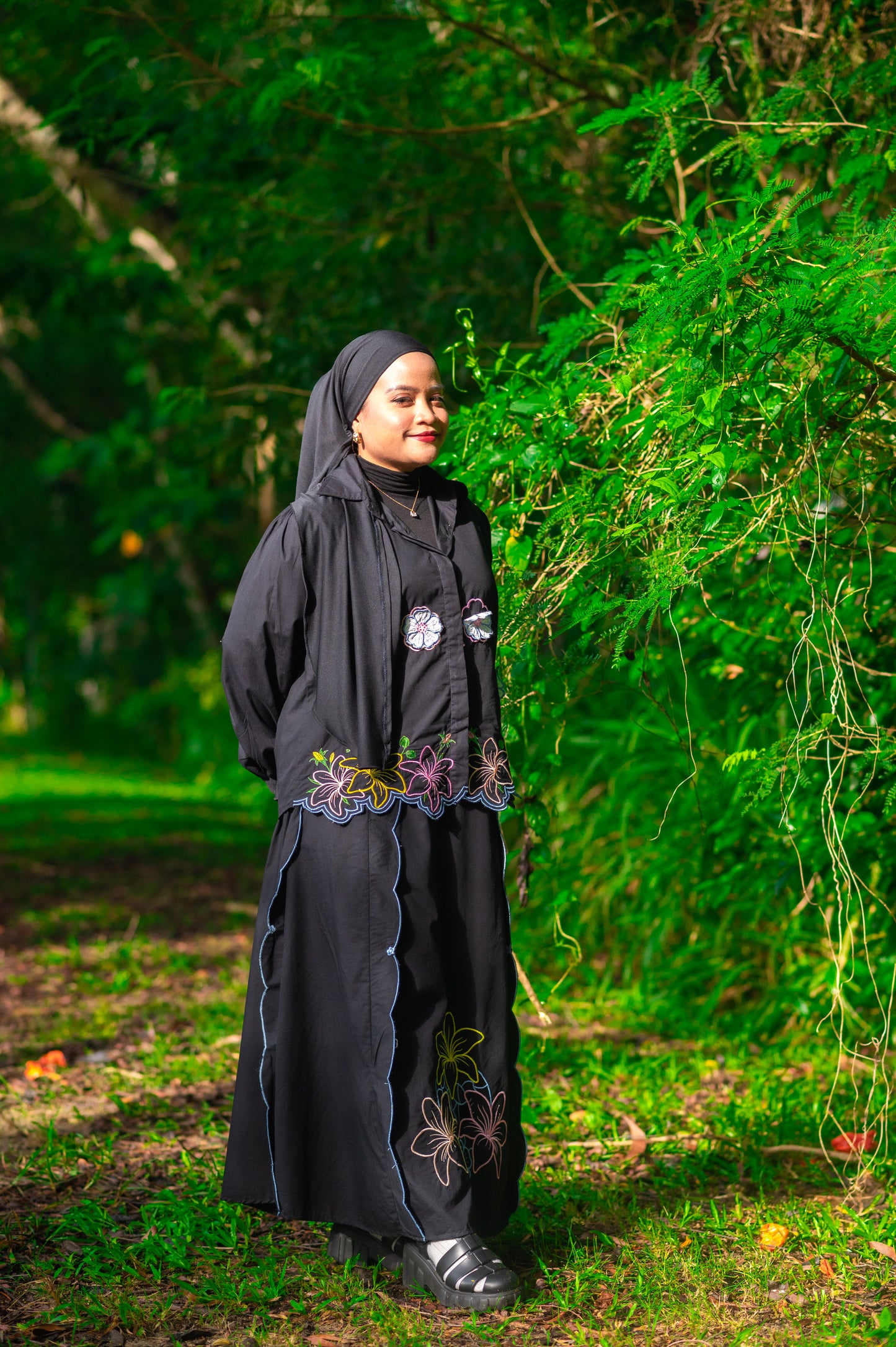 Indah Set in Black